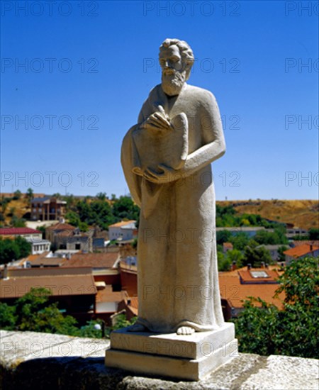 ESTATUA DE SAN JUDAS TADEO
CAMPO REAL, IGLESIA DE NUESTRA SRA DEL CASTILLO
MADRID