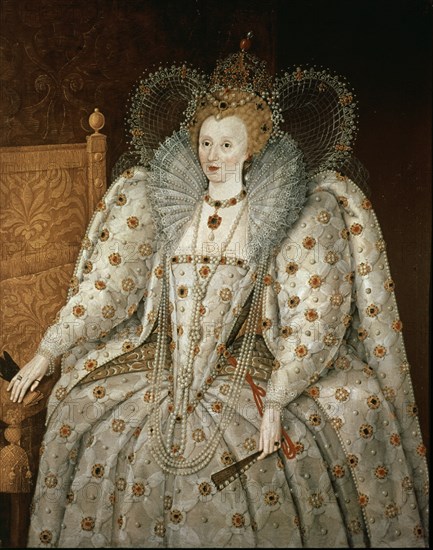 ESCUELA INGLESA
RETRATO DE ISABEL I - REINA DE INGLATERRA E IRLANDA DE 1558 A 1603
FLORENCIA,