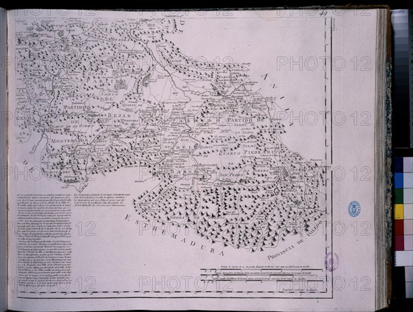 LOPEZ TOMAS 1730/1802
MAPA GEOGRAFICO DE LA PROVINCIA DE SALAMANCA - 1783 - (4ª PARTE)
MADRID,