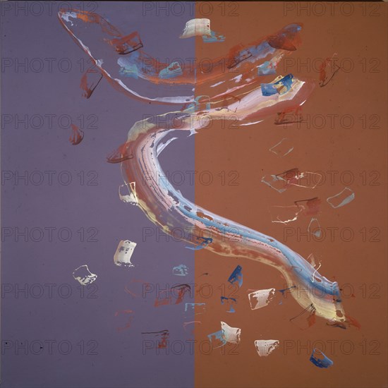 BROTO JOSE MANUEL 1949/
PINTURA ABSTRACTA Nº 21 - 2001 - 200x200 - ACRILICO/LIENZO
MADRID,