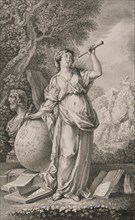 PARET Y ALCAZAR LUIS 1746/1799
URANIA MUSA DE LA ASTRONOMIA - GRABADO REALIZADO POR MORENO TEXADA
