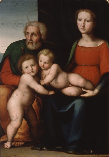 GAROFALO TISI BENVENUTO 1481/
SAGRADA FAMILIA CON SAN JUANITO - S XVI
MADRID, COLECCION DUQUES DE