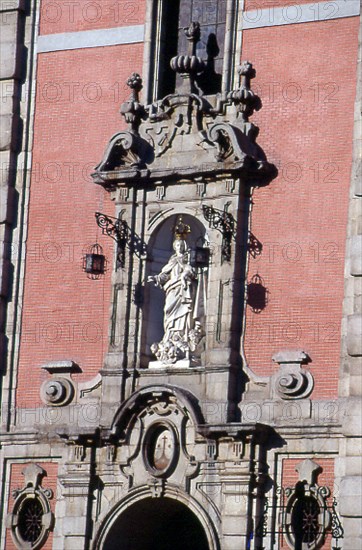 RIBERA PEDRO DE 1683/1742
PORTADA BARROCA - IGLESIA CONSTRUIDA ENTRE 1733 Y 1742 - REFORMADA POR