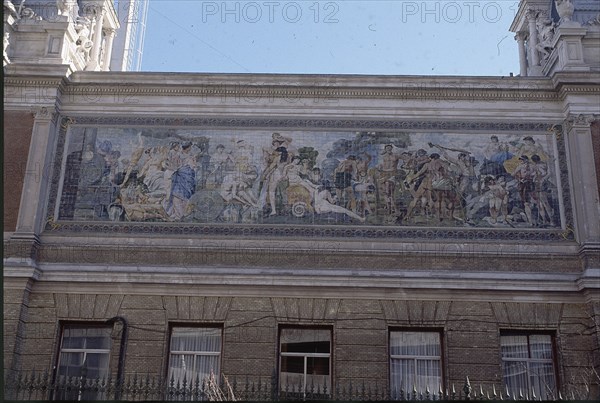 ZULOAGA DANIEL 1852/1921
MURAL CERAMICO BASADO EN DIBUJOS DE MANUEL DOMINGUEZ Y VICENTE