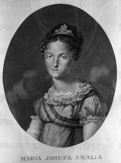 MARIA JOSEFA AMALIA REINA CATOLICA DE ESPAÑA - III ESPOSA DE FERNANDO VII
MADRID, MUSEO