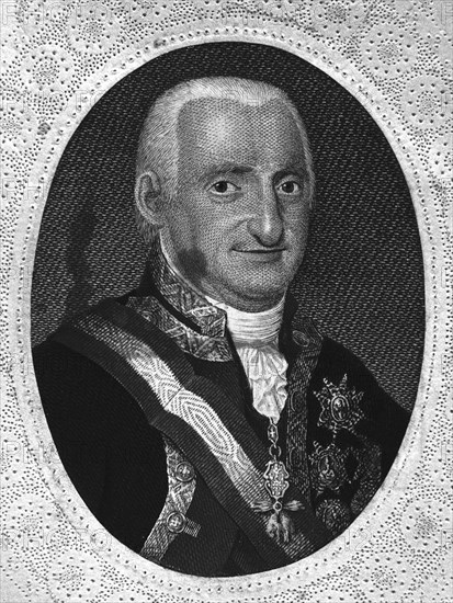 RETRATO DE CARLOS IV REY DE ESPAÑA - GRABADO S XIX
MADRID, MUSEO MUNICIPAL
MADRID

This image