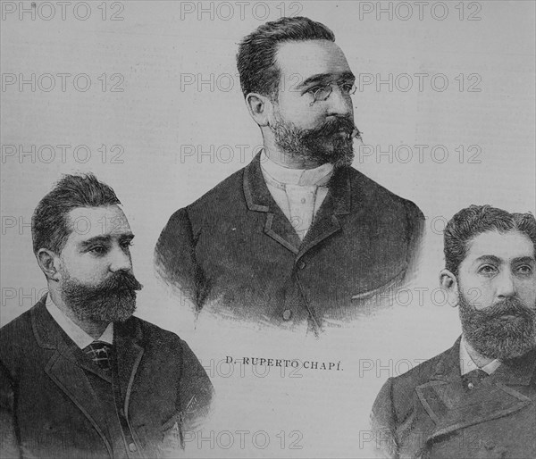 RUPERTO CHAPI 1851/1909 - COMPOSITOR ESPAÑOL
MADRID, BIBLIOTECA NACIONAL GRABADO
MADRID

This