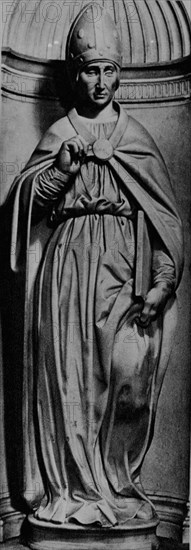 ESCULTURA DEL PAPA PIO V (ANTONIO GHISLERI) DE LA CATEDRAL DE SIENA - 1504/1572
MADRID, BIBLIOTECA