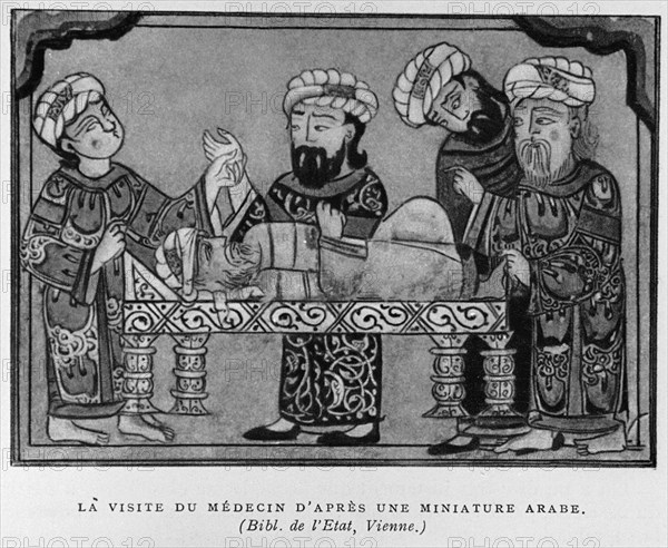 MEDICOS ARABES
MADRID, BIBLIOTECA NACIONAL GRABADO
MADRID

This image is not downloadable.
