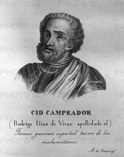 XAXARS M
RODRIGO DIAZ DE VIVAR - CID CAMPEADOR -85x116
MADRID, BIBLIOTECA NACIONAL
