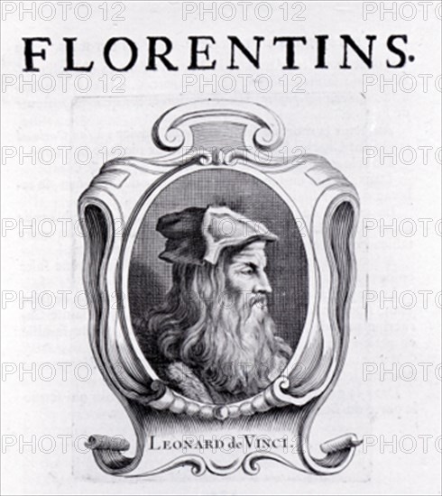 RETRATO DE LEONARDO DA VINCI (1452/1519) - PINTOR DEL RENACIMIENTO ITALIANO
MADRID, COLECCION