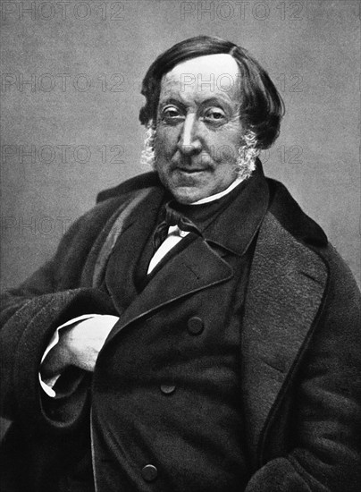 NADAR
GIOACCHINO ROSSINI (1792-1868) - COMPOSITOR ITALIANO DE OPERAS COMICAS
MADRID, INSTITUTO