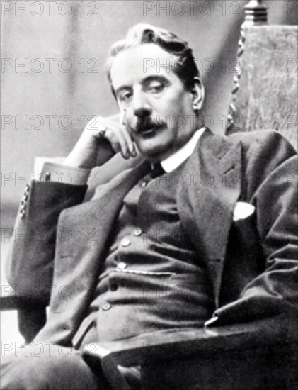 GIACOMO PUCCINI (1858-1924) - COMPOSITOR ITALIANO DE OPERAS - FOTOGRAFIA DE 1910
MADRID, INSTITUTO