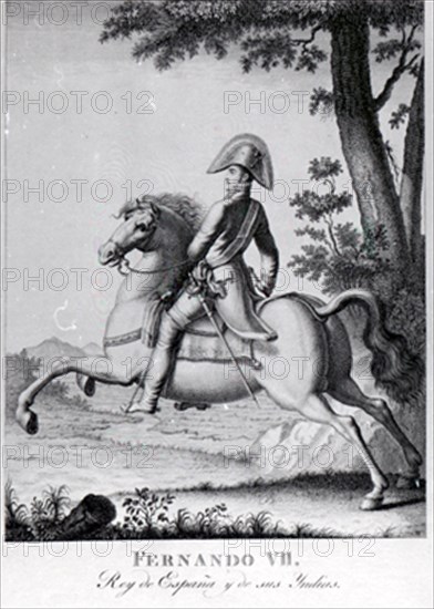 FERNANDO VII - REY DE ESPAÑA Y DE LAS INDIAS - 1784/1833
MADRID, MUSEO MUNICIPAL
MADRID