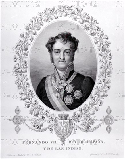 THIBAULT ANATOLE
FERNANDO VII - REY DE ESPAÑA Y DE LAS INDIAS - 1784/1833
MADRID, MUSEO