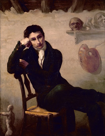 GERICAULT THEODORE 1791/1824
RETRATO DE UN ARTISTA EN SU ESTUDIO - S XIX
PARIS, MUSEO
