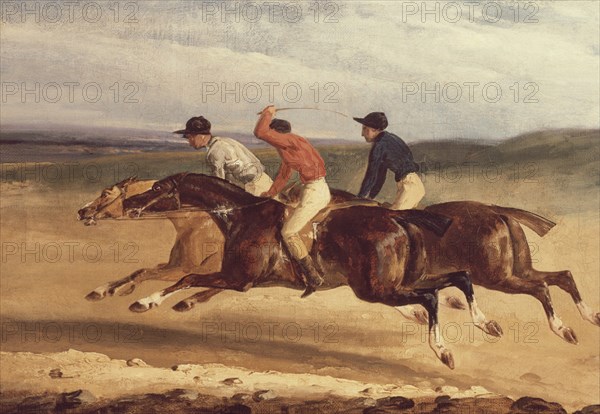 GERICAULT THEODORE 1791/1824
CARRERA DE CABALLOS EN EPSOM (BOCETO) - S XIX - ROMANTICISMO