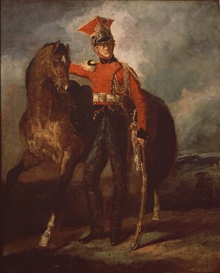 GERICAULT THEODORE 1791/1824
LANCERO ROJO DE LA GUARDIA IMPERIAL - S XIX - ROMANTICISMO