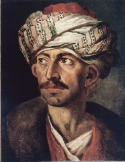 GERICAULT, THEODORE. RETRATO DE UN ORIENTAL - S XIX - ROMANTICISMO FRANCES