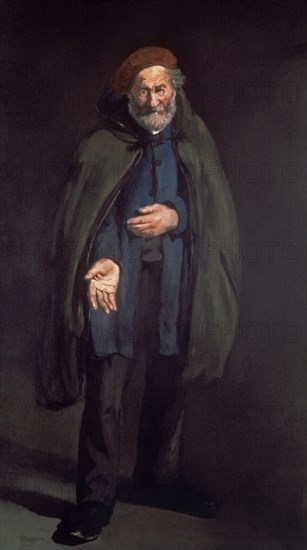MANET EDUARD 1832/83
FILOSOFO CON UNA BOINA - 1865 - O/L - 189x109 - IMPRESIONISMO