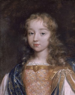 Louis XIV représenté âgé d'une dizaine d'année