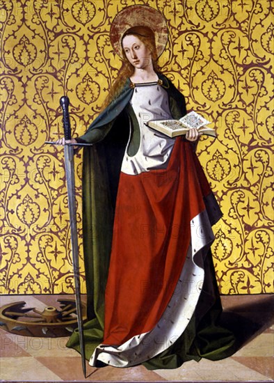 LIEFERINCKE JOSSE
SANTA CATALINA DE ALEJANDRIA - (DETALLE DEL RETABLO) - O/T
AVIGNON, PETIT