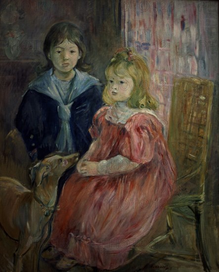 MORISOT BERTHE 1841/95
RETRATO DE DOS NIÑOS - S XIX
PARIS, MUSEO DE ORSAY
FRANCIA