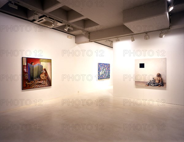PEREZ VILLALTA GUILLERMO 1948-
lINTERIOR DE LA SALA DE EXPOSICIONES- PEREZ VILLALTA