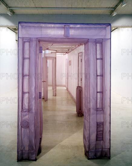 SUH DO-HO 1962
348 WEST 22ND ST., APT. A, NEW YORK NY 10011 (CORREDOR) - 2001 - NYLON-