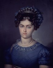 CRUZ Y RIOS LUIS DE 1776/1853
RETRATO DE LA REINA MARIA JOSEFA AMALIA - S XIX
MADRID, MUSEO DEL