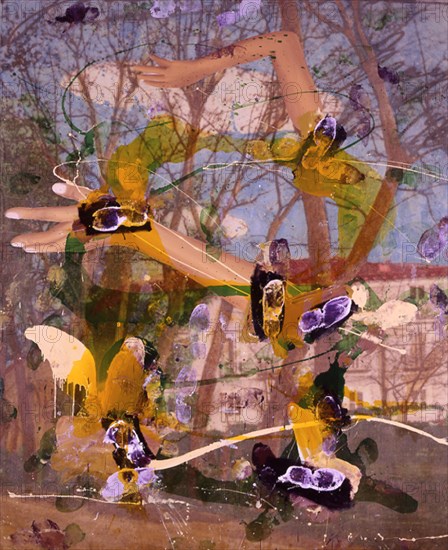 GALINDO JORGE 1964/
LES FONDS DEL PAISAJE - 2000 - TECNICA MIXTA SOBRE LIENZO - 280x230
BOROX,
