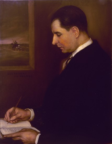 ROMERO DE TORRES JULIO 1874/1930
RETRATO DE FELIX HUERTA - ALCALDE DE ALCALA DE HERNARES - S