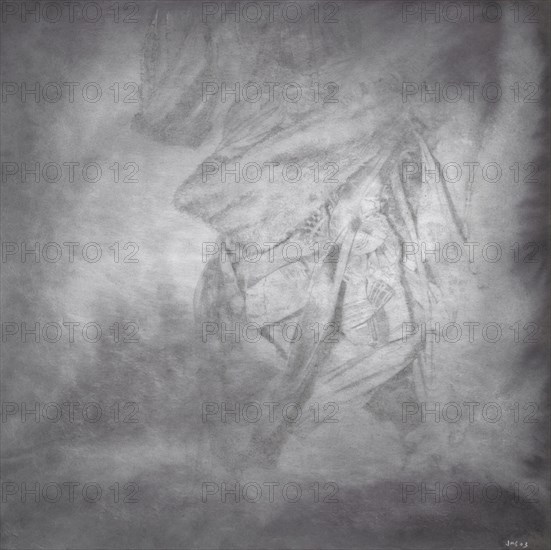 SICILIA JOSE MARIA 1954/
UN DESPERTAR SIN IMAGEN - DIBUJO - GRAFITO Y ACUARELA SOBRE PAPEL JAPONES