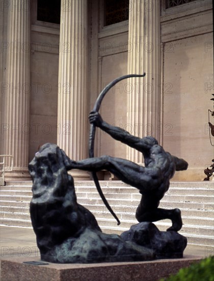 BOURDELLE ANTOINE 1861/1929
HERACLES ARQUERO CAZA LAS AVES DEL LAGO ESTINFALO-1909
NUEVA