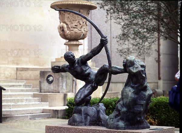 BOURDELLE ANTOINE 1861/1929
HERACLES ARQUERO CAZA LAS AVES DEL LAGO ESTINFALO-1909
NUEVA