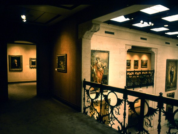 INTERIOR- ANTIGUO EDIFICIO DEL MUSEO HASTA MARZO 2001-SALAS DE PINTURA
DALLAS-TEXAS, MUSEO