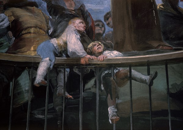 DET-CUPULA-MILAGRO DE S ANTONIO DE PADUA-NIÑOS JUGANDO-FRESCO 1798
MADRID, ERMITA SAN ANTONIO