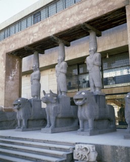 Facade of the Temple of Tell Halaf in Syria
