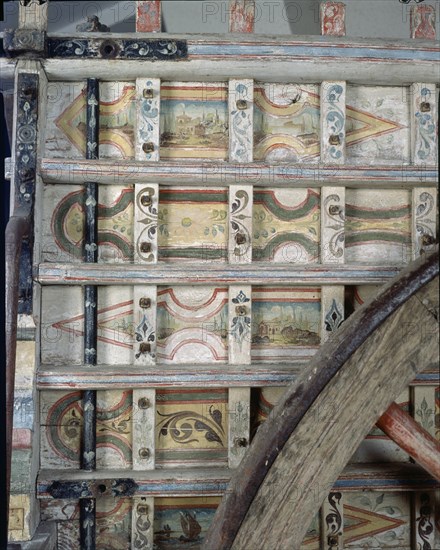 CARRO POLICROMADO - DETALLE
CANTOBLANCO, UAM/MUSEO ARTES POPULARES
MADRID

This image is not