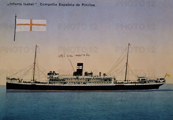 CRUCERO INFANTA ISABEL DE LA COMPAÑIA ESPAÑOLA DE PINILLOS

This image is not downloadable.