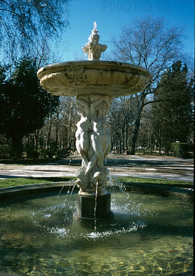 RODRIGUEZ VENTURA 1717/1785
FUENTE DE LA ALCACHOFA - 1776 - LAS ESCULTURAS SON OBRA DE ALFONSO