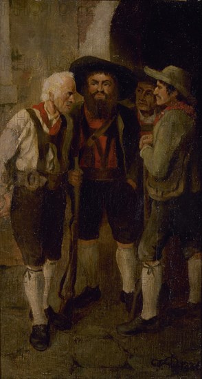F D
(GRUPO DE CAZADORES) - 1886
MADRID, COLECCION MANUEL MUÑOZ
MADRID