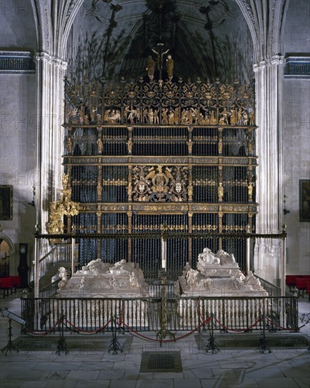 FANCELLI DOMENICO 1469-1518 
MAUSOLEOS REALES- SEPULCROS DE LOS REYES CATOLICOS JUANA LA LOCA Y