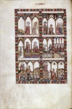 ALFONSO X EL SABIO 1221/84
MTI1-CANTIGA STA MARIA Nº90-F132R-DE LOOR DE LA VIRGEN,SIN