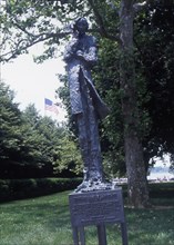 PATNER PHILLIP
ESTATUA DE EDOUARD RENE DE LABOULAYE EN LA ISLA DE LA LIBERTAD - S XX
NUEVA YORK,