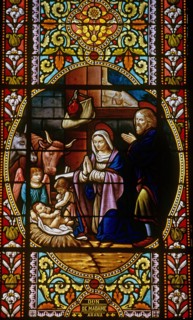 Vitrail, Nativité