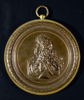 Médaille représentant Louis XIV
