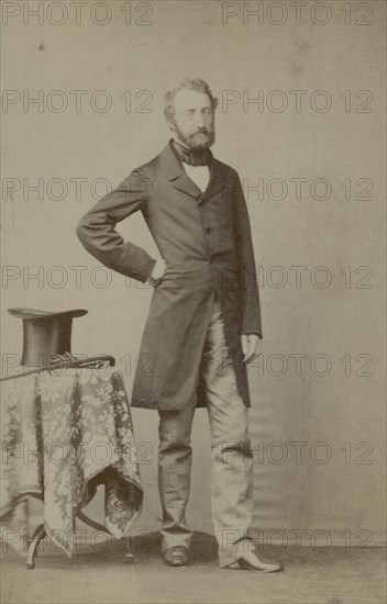 CLAUDET A
P- RETRATO DE CARLOS MARIA FITZ JAMES - XVI DUQUE DE ALBA - FOTOGRAFIA EN BLANCO Y NEGRO