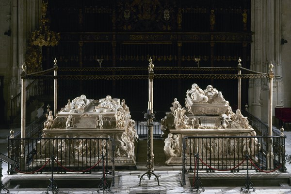 FANCELLI DOMENICO 1469-1518 
MAUSOLEOS REALES- SEPULCROS DE LOS REYES CATOLICOS JUANA LA LOCA Y