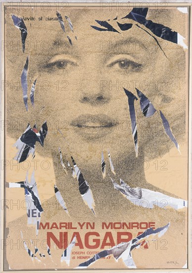 ROTELLA MIMMO 1918/
MARILYN LANGUIDA 1 - 1998 - 100x70 - DECOLLAGE
MADRID, COLECCION IGNACIO